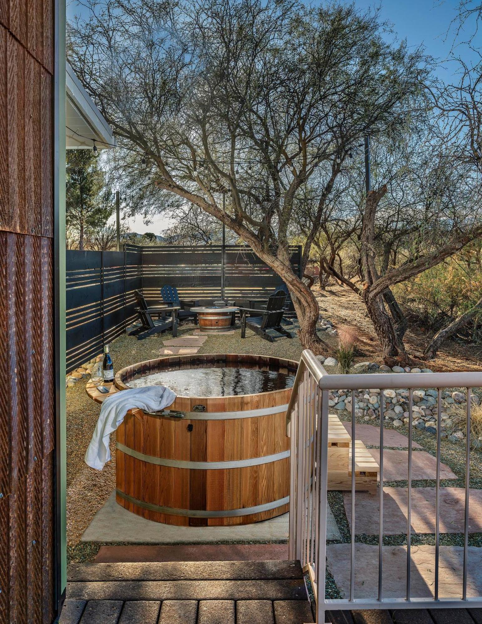 Cornville Tu'Nlii House Creekfront Hot Tub Fire Pitヴィラ エクステリア 写真